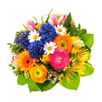 Softball Flower Bouquet