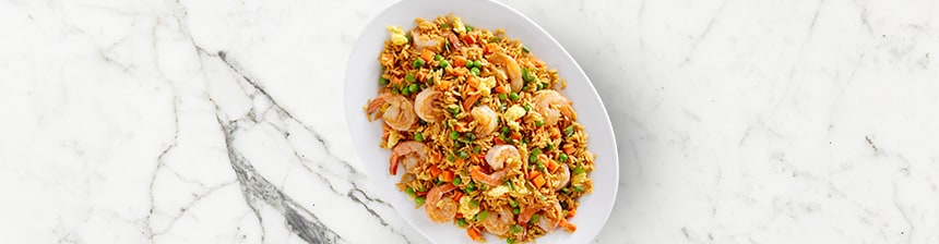 90-second rice and frozen veggies = ultimate shortcut