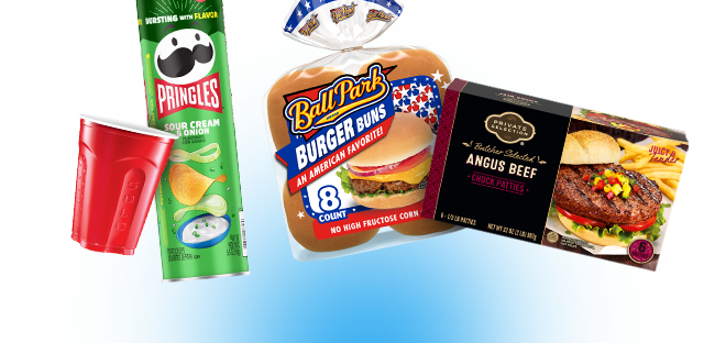 Pringles, Hamburgers and Buns