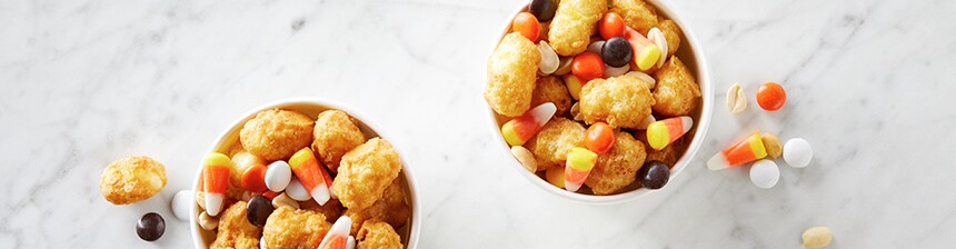 Pumpkin Spice Caramel Puff Corn Snack Mix Recipe
