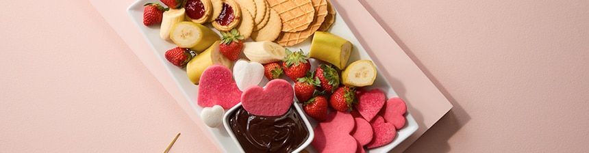 Valentine Fondue Board