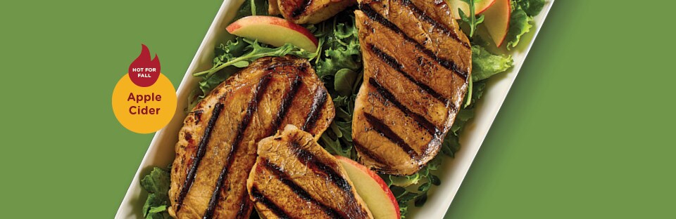 Apple Cider Brined Pork Chops