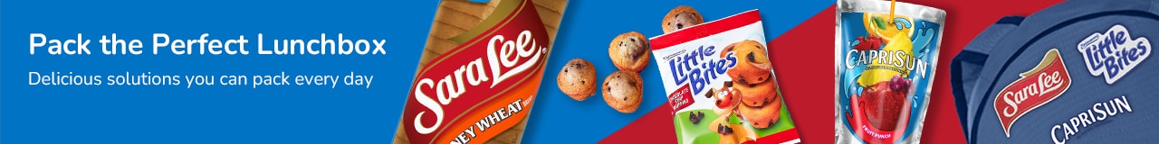 Pack the Perfect Lunchbox with Sara Lee, Little Bites, and Caprisun