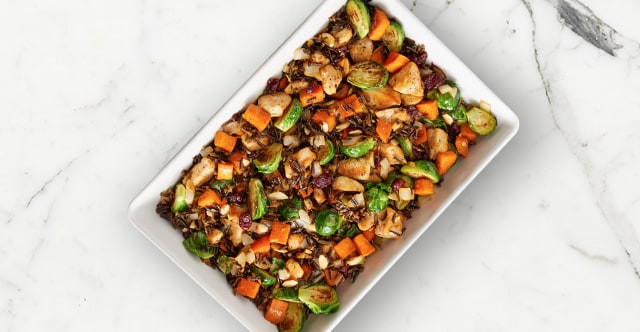 Fall Wild Rice Chicken Casserole