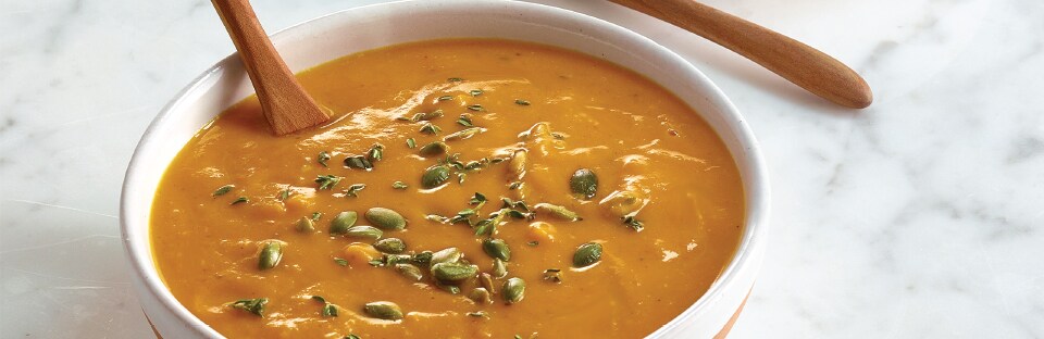 creamy pumpkin soup