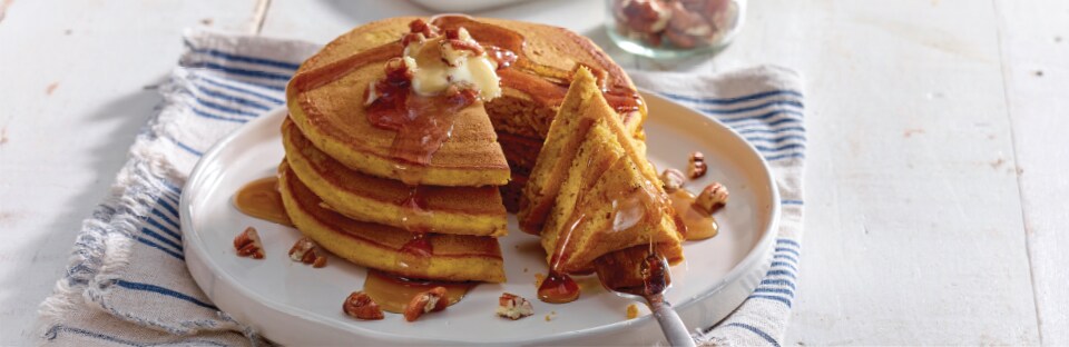 pumpkin pie pancakes