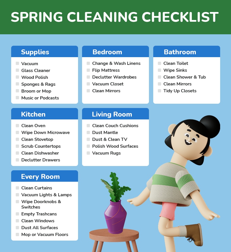 Spring Cleaning Checklist