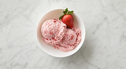 Strawberry Hibiscus Ice Cream Recipe