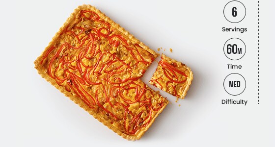 Goat Cheese & Veggie Tart Goat Cheese & Veggie Tart