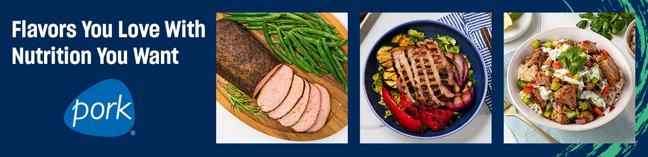 the taste and nutrition you want pork